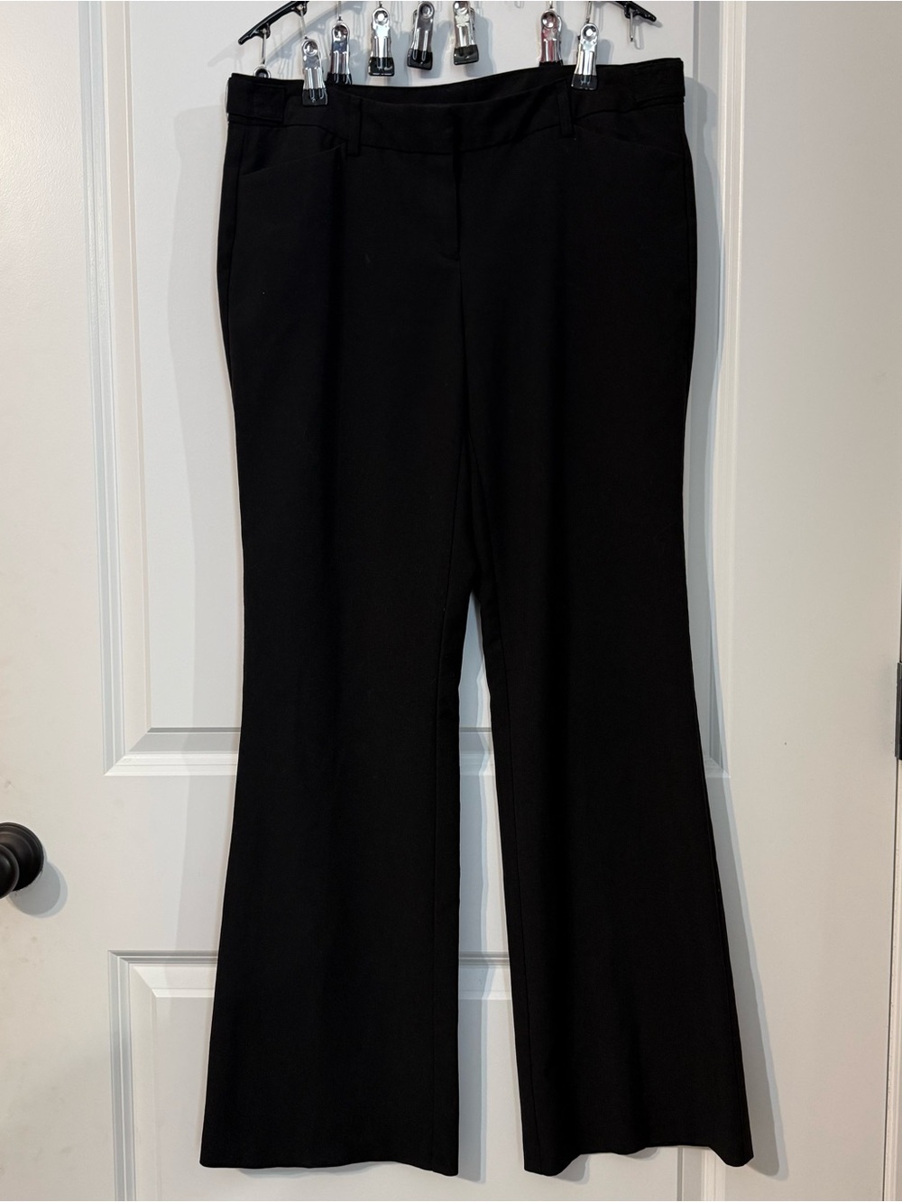 JOE B by Joe Benbasset Black Bootcut Dress Pants Size 7 Career Office
